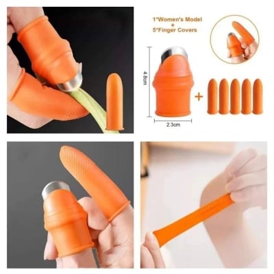 Picture of Vegetable And Fruits Thumb Cutter Finger cutter -1 Pcs