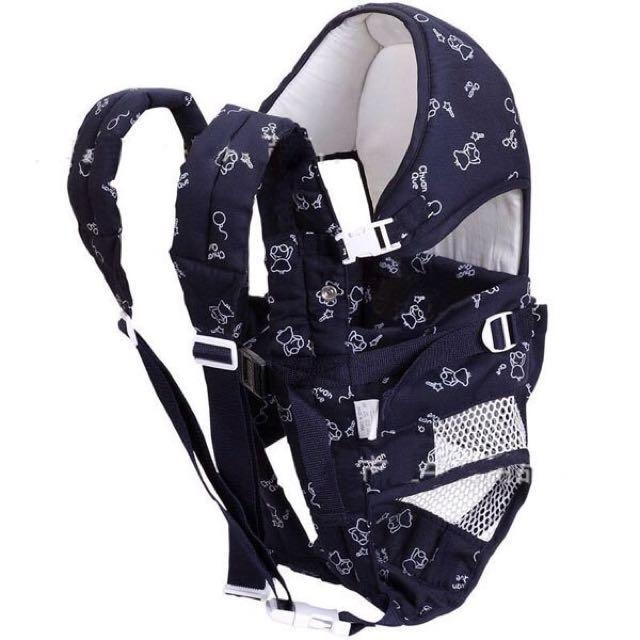 Picture of 6 in 1 Soft Baby Carrier Bag - Navy Blue