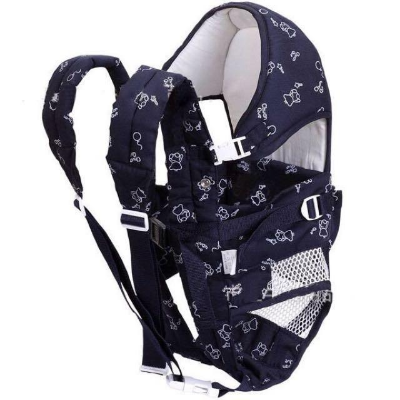 Picture of 6 in 1 Soft Baby Carrier Bag - Navy Blue