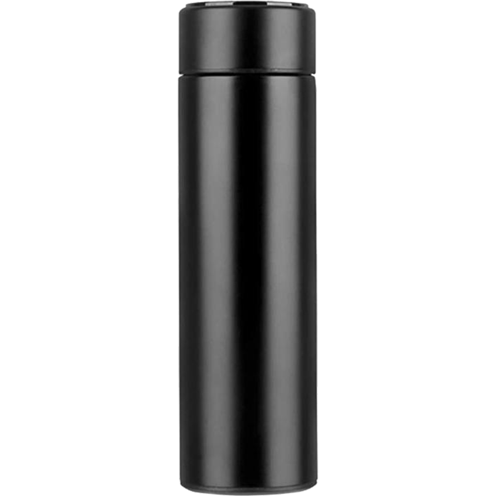 Picture of Stainless Steel Vacuum Flask 500 ml Smart Insulated Bottle with Temperature Display Hot Water, Coffee, Tea, Sport, Travel Bottles - Black
