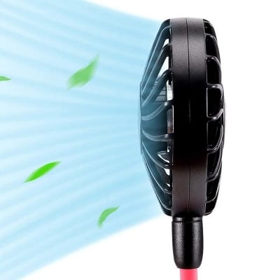 Picture of Portable USB Rechargeable Neck Fan