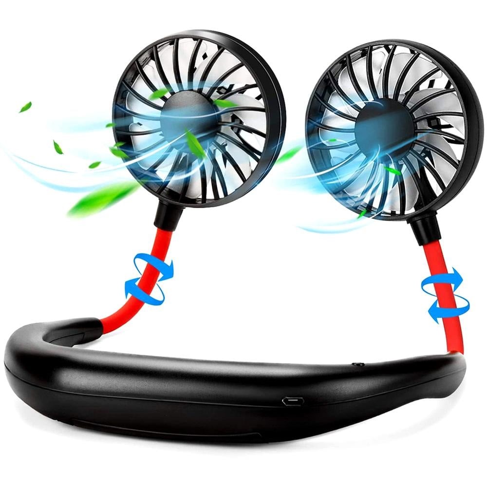 Picture of Portable USB Rechargeable Neck Fan