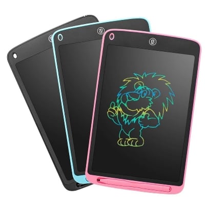 Picture of LCD Writing Tablet Multicolor - 8.5 Inches