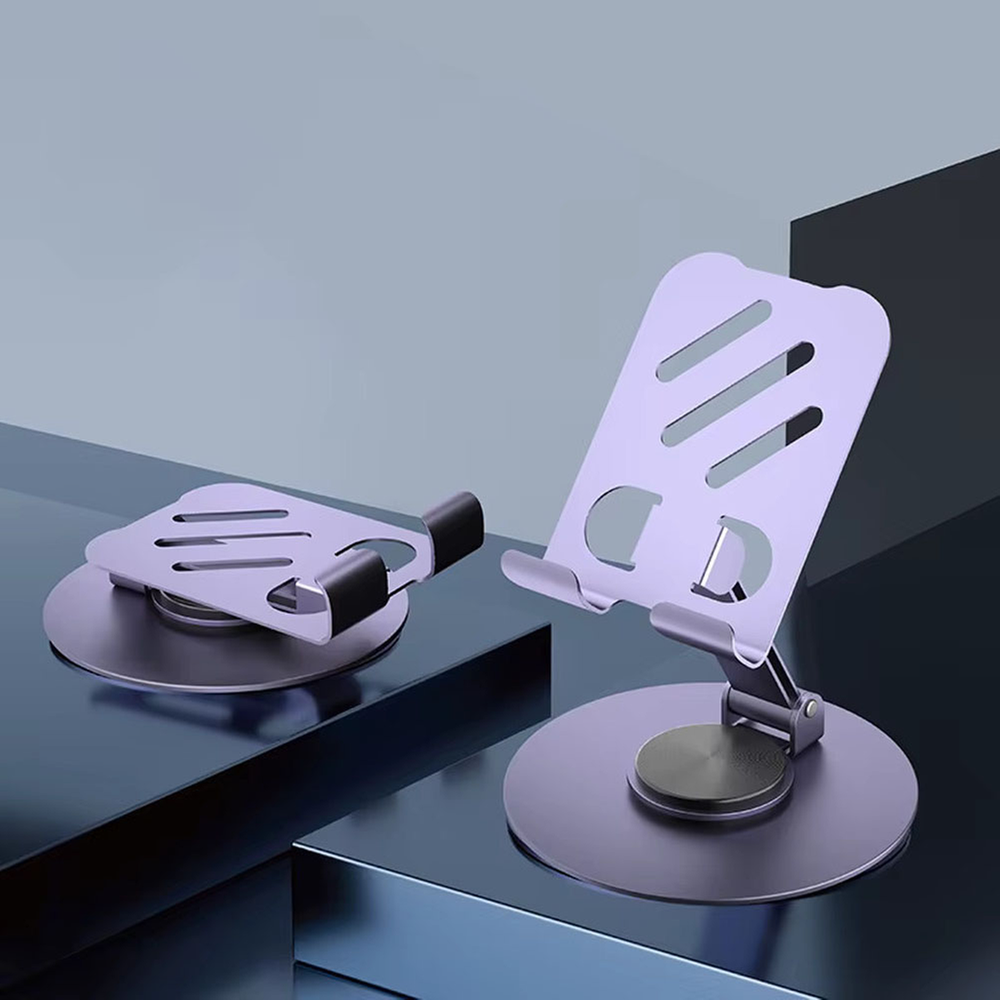 Picture of Foldable Mobile Stand 360° Rotatable Phone Holder Compatible with 4.7-13 inch Phone or Tablet