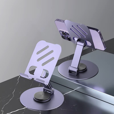 Picture of Foldable Mobile Stand 360° Rotatable Phone Holder Compatible with 4.7-13 inch Phone or Tablet