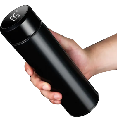 Picture of Temperature Thermos Water Bottle with Temperature Display Vacuum Flask Smart Temperature Water Traveling Bottle 500 ML