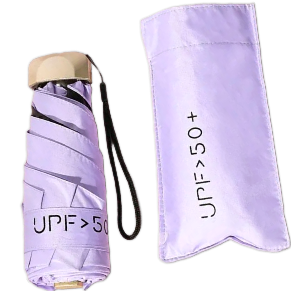 Picture of Highly Vital - Sun Umbrella Weather-resistant Summer UV Protection Pocket Umbrella - Sports Any colour