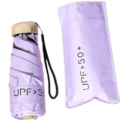 Picture of Highly Vital - Sun Umbrella Weather-resistant Summer UV Protection Pocket Umbrella - Sports Any colour