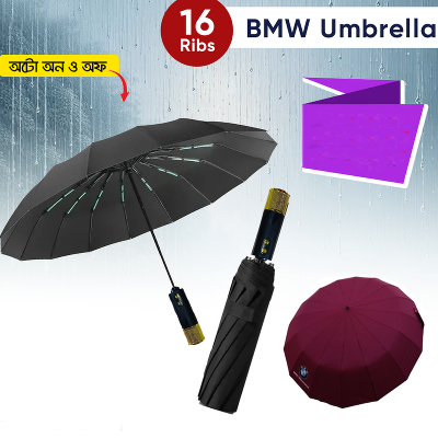 Picture of BMW Auto Open And Auto Close Umbrella 16 Ribs