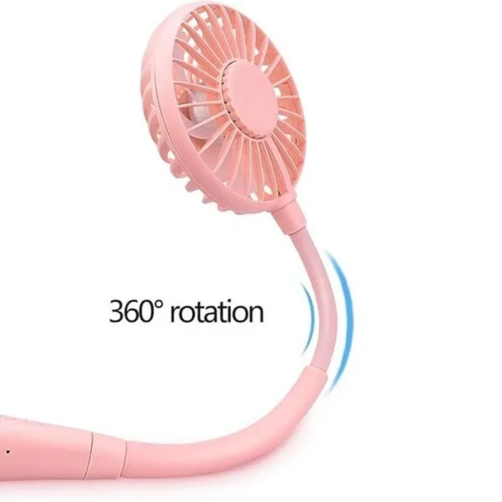 Picture of Upgrade Hang Neck Fan Pink