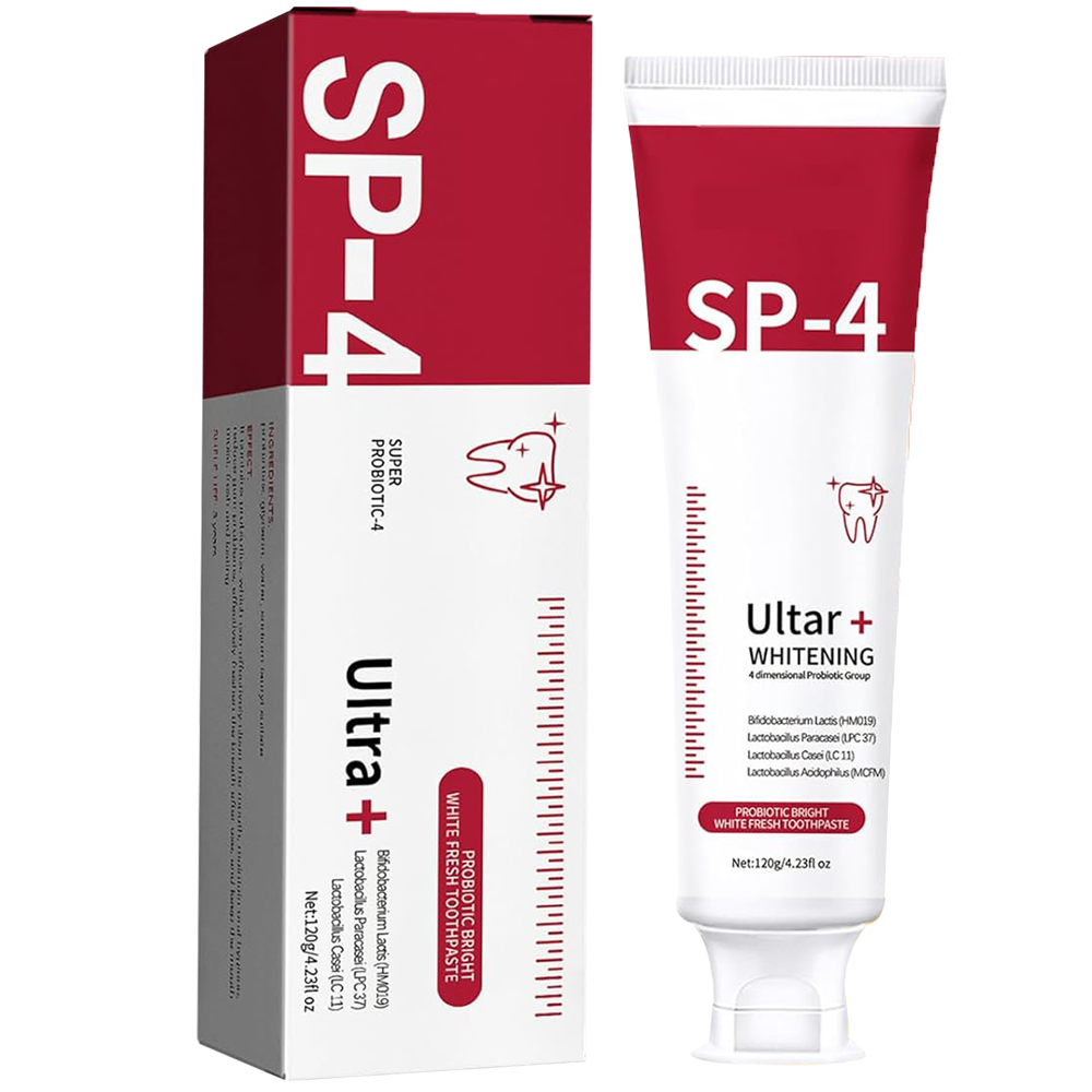 Picture of Probiotic Toothpaste Freshen Breath Maintain Oral Health Whiten Teeth Stain Removing - 120g - Sp-4