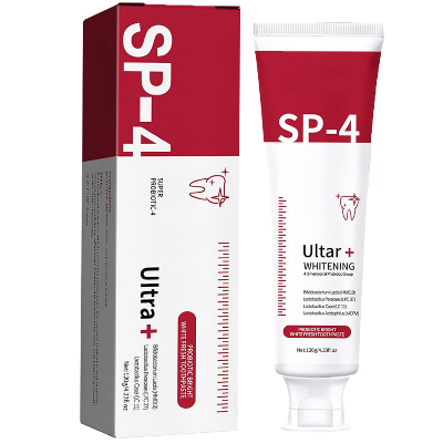 Picture of Probiotic Toothpaste Freshen Breath Maintain Oral Health Whiten Teeth Stain Removing - 120g - Sp-4