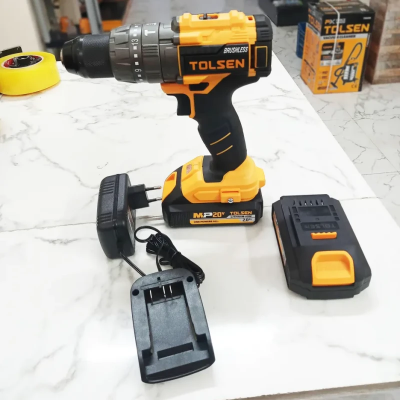 Picture of 20V LI-ION BRUSHLESS CORDLESS DRILL TOLSEN 87254(INDUSTRIAL)