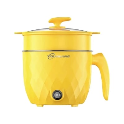 Picture of Electric Cooker – Dual Heat Settings – Yellow Color -Yellow