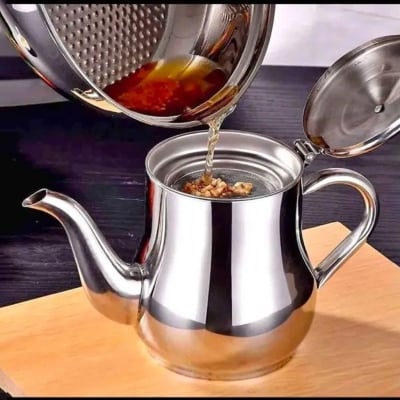 Picture of Oil Strainer pot/jar/can 24oz-710ml and 32oz-946ml -Silver