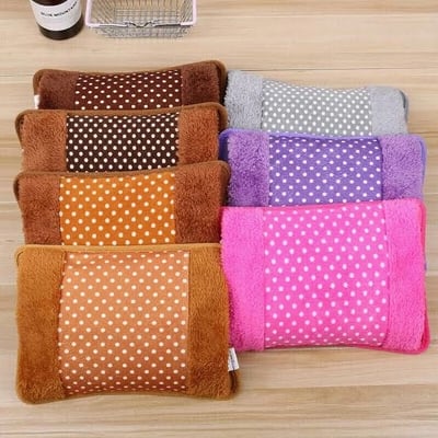 Picture of Electric Hot Water Bag With Fabric Cover & With Liquid -Multicolor