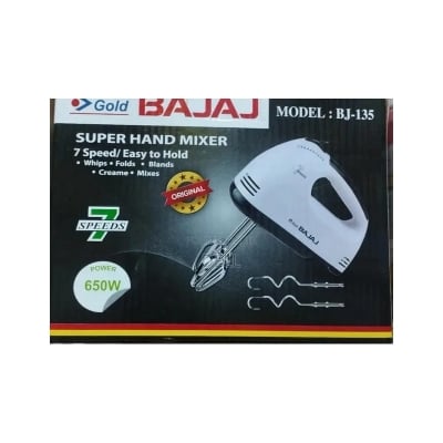 Picture of Bajaj Super Hand Mixer 7 Speeds 650W -White