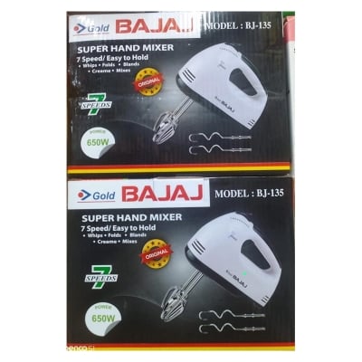 Picture of Bajaj Super Hand Mixer 7 Speeds 650W -White