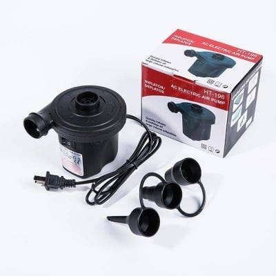Picture of Electric Air Pumper for Inflatable Furniture - Black -Black