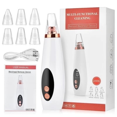Picture of Blackhead Vacuum Visible Black Head Remover Rechargeable Acne Pimple Remove Black Spots Pore Cleaner Machine