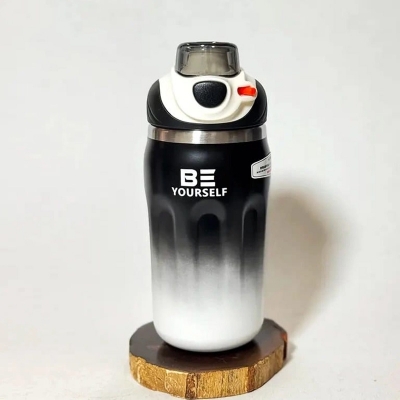 Picture of Be Yourself Sports Water Bottle – Leakproof & Stylish -Multicolor