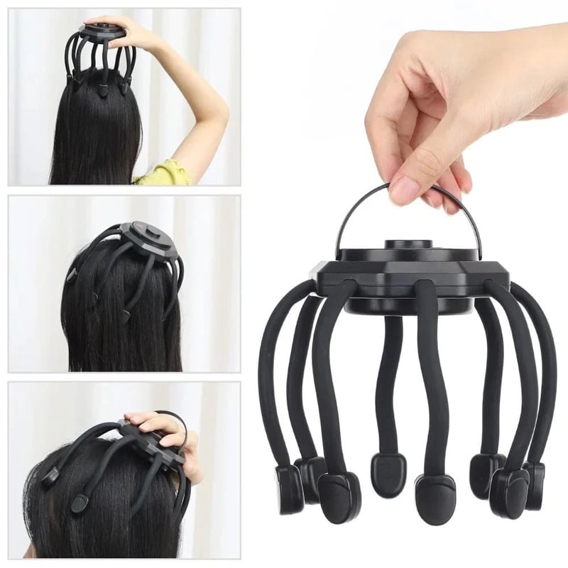 Picture of Electric Head Massager Octopus Scalp