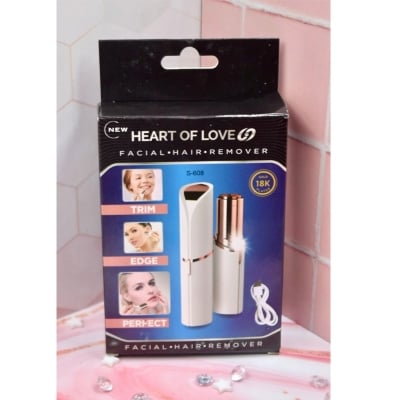 Picture of Electric Facial Hair Remover – Lipstick Design (For Women) -White