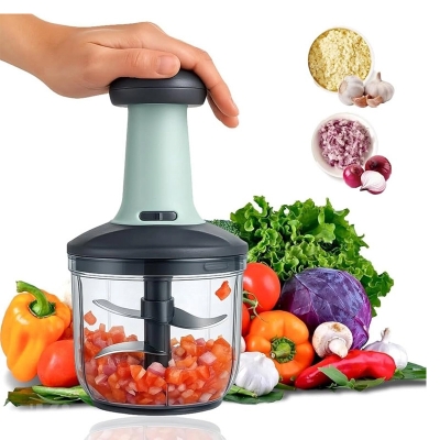 Picture of 🥕 Manual Hand Press Food Chopper & Vegetable Cutter