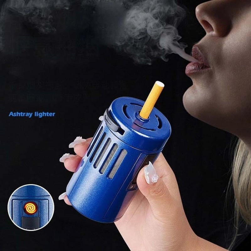 Picture of Electric Ashtray Lighter (USB Rechargeable Smokeless Lighter)
