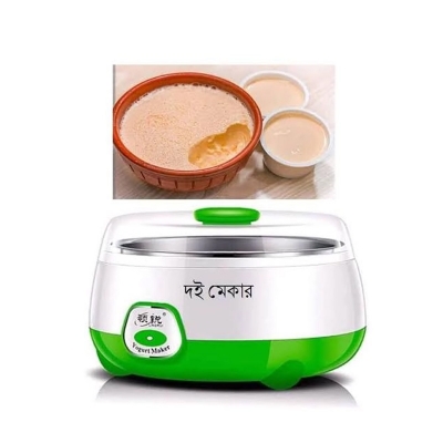 Picture of Electric Yogurt (Doi) Maker, Mini Portable Automatic Yogurt (Doi) Makers, Yogurt (Doi) Making Machine, Kitchen Appliance Tools with Stereo Heating for Home, School and Office Use -White