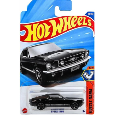 Picture of Hot Wheels 67 Mustang-Black
