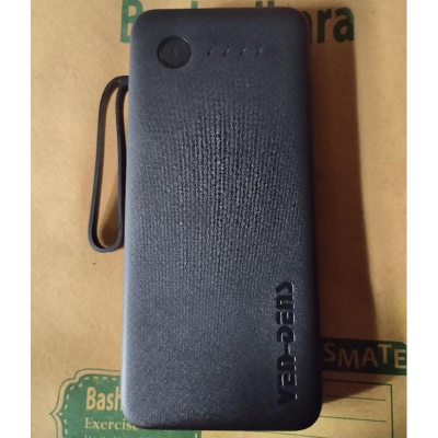 Picture of VEN-DENS 4 in 1 POWERBANK 10000MAH WITH CABLE BLACK VD-PB058 - Black