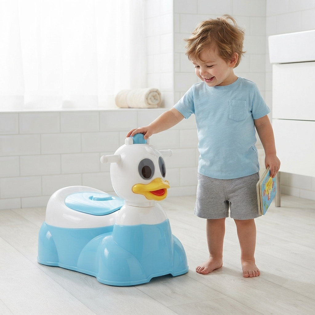 Picture of Bengal Duck Baby Potty Training Seat | Toddler Toilet Trainer Chair | Comfortable Kids Potty Seat