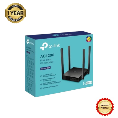Picture of TP-Link Archer C54 AC1200 Wireless Dual Band Router with 2x2 MiMo and App Support