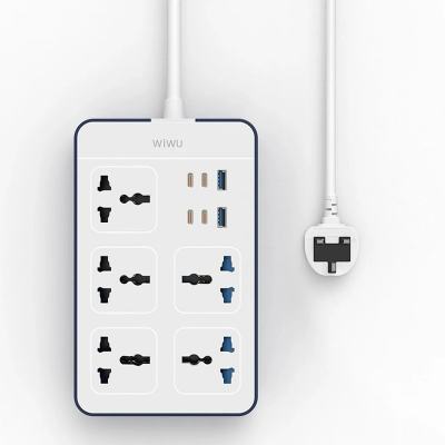 Picture of Wiwu Wi-S006 Smart MultiPlug (Power Strip) 11 Output 2500watt