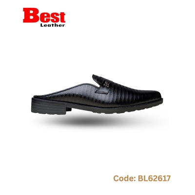 Picture of Leather Half shoe(Black)