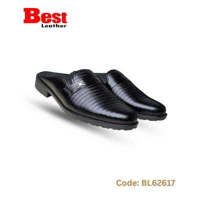 Picture of Leather Half shoe(Black)