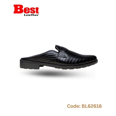 Picture of Leather Half shoe(Black)