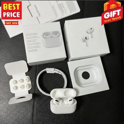 Picture of Airpods Pro 2nd Generation Made In Dubai Special Edition Wireless TWS Earbuds - Bluetooth Headphone