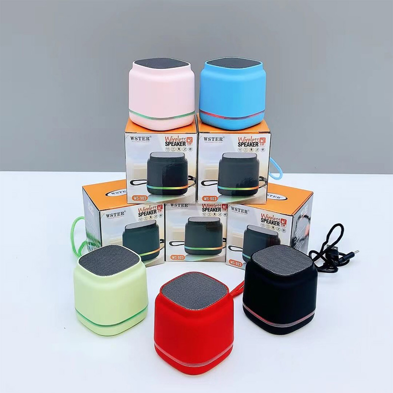 Picture of WSTER WS-903 Colorful Lighting Mini Wireless Speaker By ST Gadgets