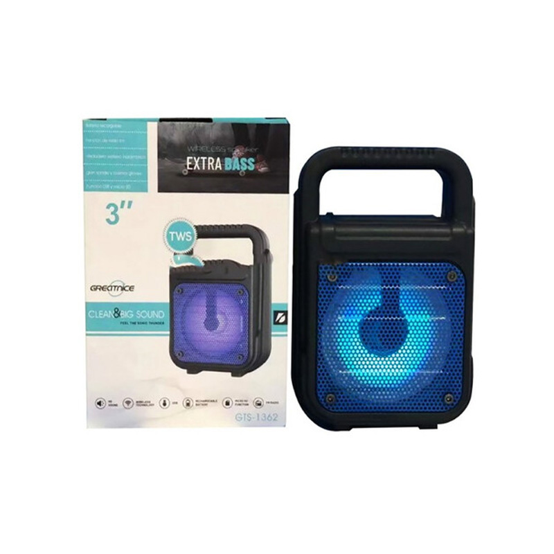 Picture of GTS 1363 Rechargeable Wireless Bluetooth Speaker Extra Bass Clean & Big Sound - Bluetooth Speaker By ST Gadgets