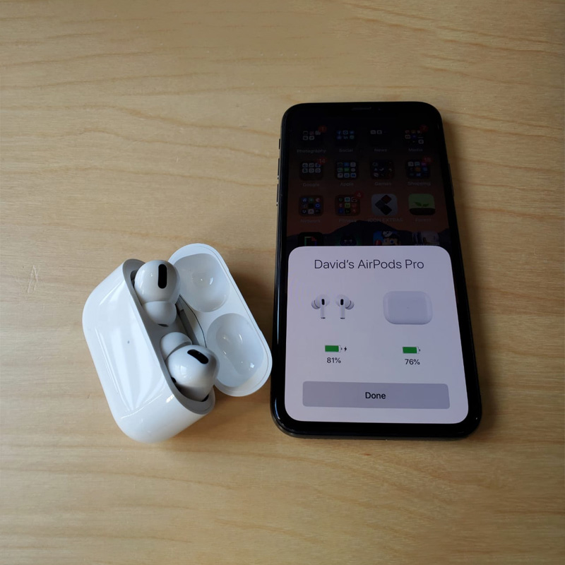 Picture of AirPods Pro 2nd Generation MADE IN DUBAI Bluetooth Earbuds In-Ear H2 Chip TWS Earphone
