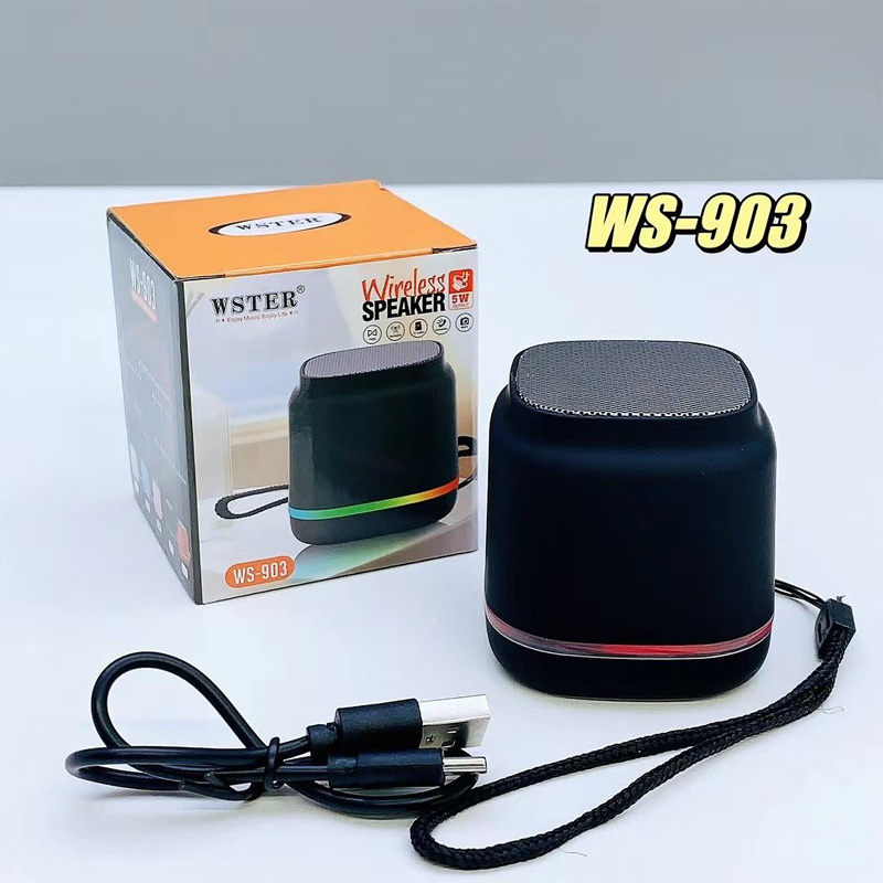 Picture of WSTER WS-903 Colorful Lighting Mini Wireless Speaker By ST Gadgets