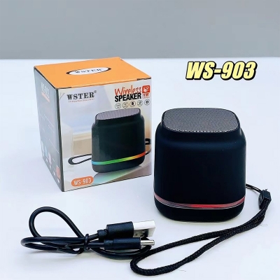 Picture of WSTER WS-903 Colorful Lighting Mini Wireless Speaker By ST Gadgets