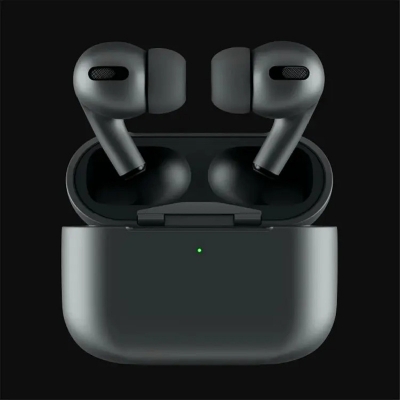 Picture of Airpods Pro 2nd Generation Special Black Edition MADE IN DUBAI Bluetooth Earbuds In-Ear Earphone