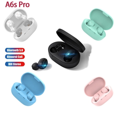 Picture of Original A6S TWS Headset Wireless Earphones Bluetooth Headphones Sport Stereo Fone Bluetooth Earbuds for Xiaomi Huawei iPhone