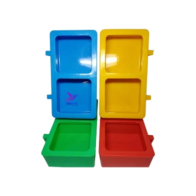 Picture of Double Chamber Food Pot for Birds or pigeon 2 Pcs