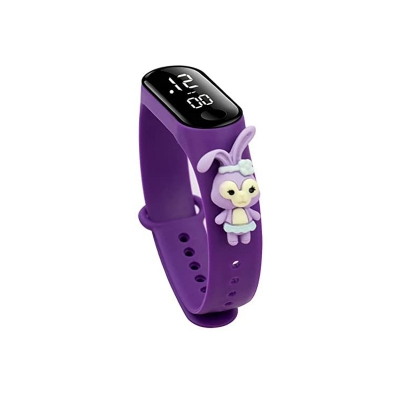 Picture of Kids Digital Super Hero and Heroine Cartoon Character Waterproof LED Top Ten Watches for Boys and Girls