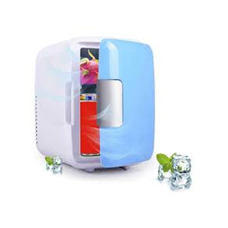Picture of Mini Fridge/Car Cooler/Medicine Fridge/Fridge for car& long drive/Fridge for keeping drinks and chocolate/Portable Mini Fridge Color-01 White
