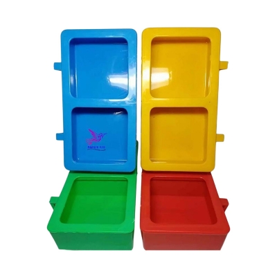 Picture of Double Chamber Food Pot for Birds or pigeon 5 Pcs